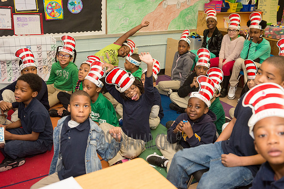 Read Across America - Camden St School - Newark NJ - 2018