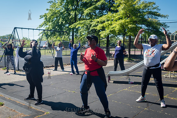 CPF Senior Walking - Springfield Park - NYC - 2024