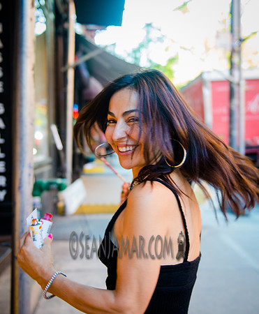 Gigi Paints - LIfestyle Shoot - Ward Nasse Gallery - SoHo NYC - 2016