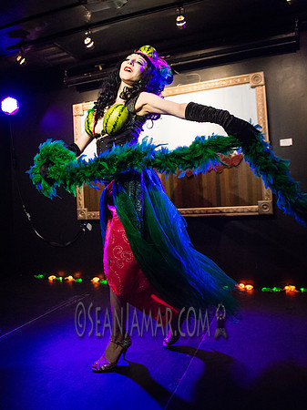 Cassandra Rosebeetle - A Tropical Tease - Le Poisson Rouge - NYC - 2017