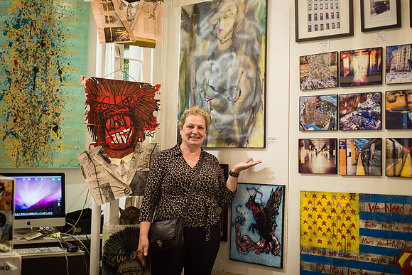 First Friday Pop Up Art Show & Music Showcase - Ward Nasse Gallery - SOHO NYC - Aug 2015