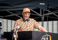 King Britt - NYC SummerStage - Blacktronica Festival - Marcus Ga