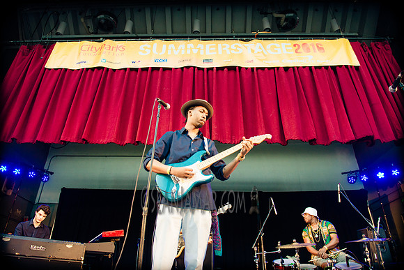 Marcus Machado f/ Daru Jones - Soul In The Horn Summer Stage - Herbert von King Park - BK USA - 2016