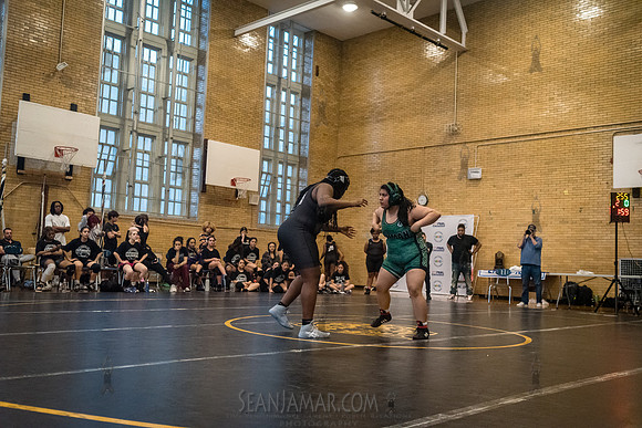 PSAL Girls Team Wrestling Championship - Grover Cleveland HS - N