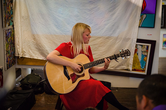 First Friday Pop Up Art Show & Music Showcase - Ward Nasse Gallery - SOHO NYC - May 2015