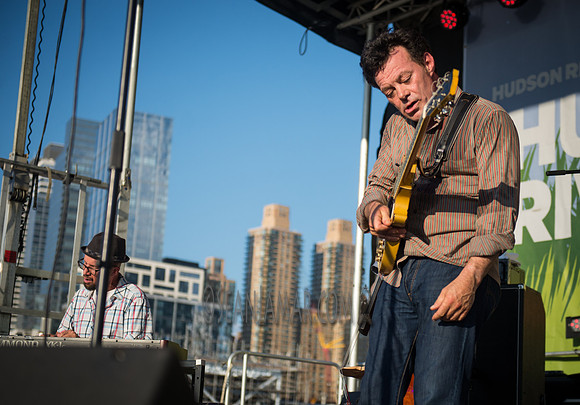 James Hunter Six - Soul Revue - Hudson River Stage - Pier 97 - NYC - 2016