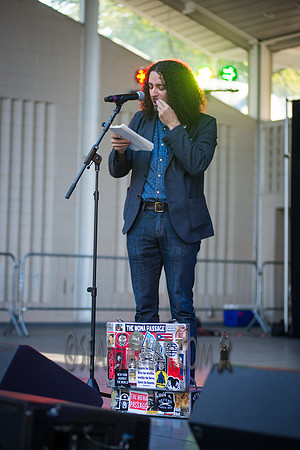 Bonafied Rojas - Def Poets A Reunion - Marcus Garvey Park - Harlem USA - 2017