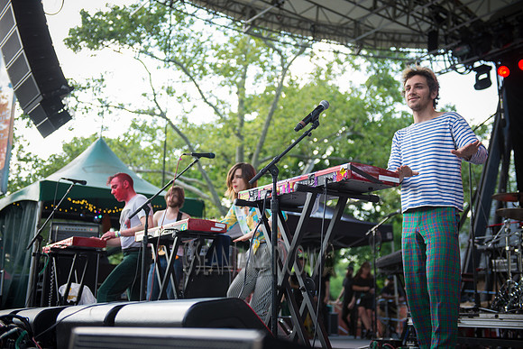 La Femme - Fete de la Musique - Rumsey Playfield Central Park - NYC - 2016