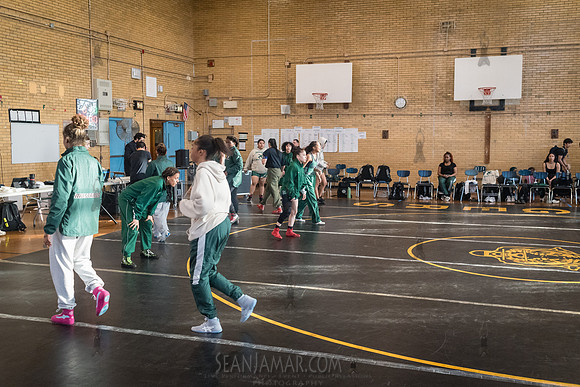PSAL Girls Team Wrestling Championship - Grover Cleveland HS - N