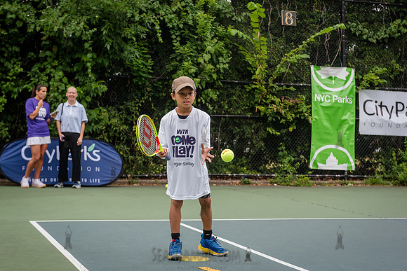 CPF Play - WTA + Morgan Stanley Come To Play Clinic - Cunningham