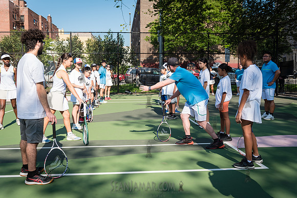 CPF Play - Lacoste Tennis Clinic - St Marys Park - NYC - 2024