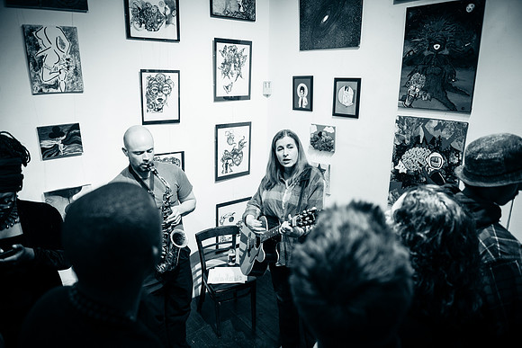 First Friday Pop Up Art Show & Music Showcase - Ward Nasse Gallery - SOHO NYC - May 2015