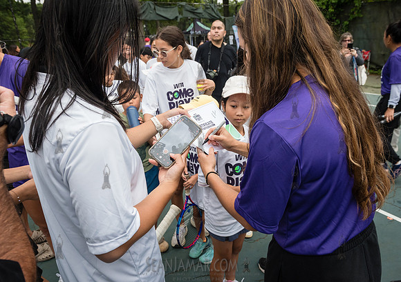 CPF Play - WTA + Morgan Stanley Come To Play Clinic - Cunningham