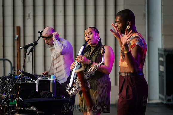 Sonic Messengers - NYC SummerStage - Blacktronica Festival - Mar