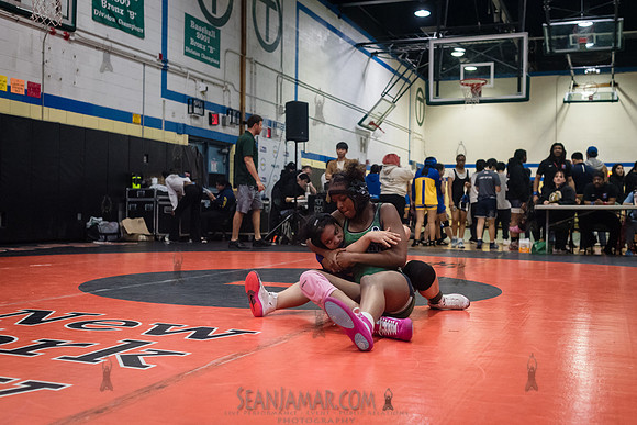 PSAL Girls Individual Championships - Harry S Truman HS - NYC -