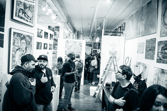 First Friday Pop Up Art Show & Music Showcase - Ward Nasse Gallery - SOHO NYC - May 2015