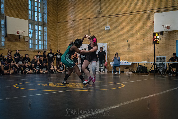PSAL Girls Team Wrestling Championship - Grover Cleveland HS - N