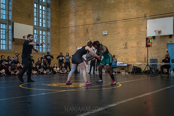 PSAL Girls Team Wrestling Championship - Grover Cleveland HS - N