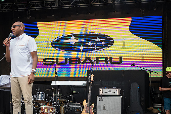 Queensboro President - Donovan Richards - NYC SummerStage - DJ R