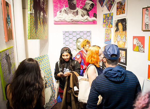First Friday Pop Up Art Show & Music Showcase - Ward Nasse Gallery - SOHO NYC - May 2015