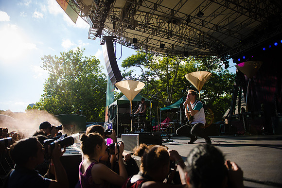 Glass Animals - Rumsy Playfield - NYC - 2015