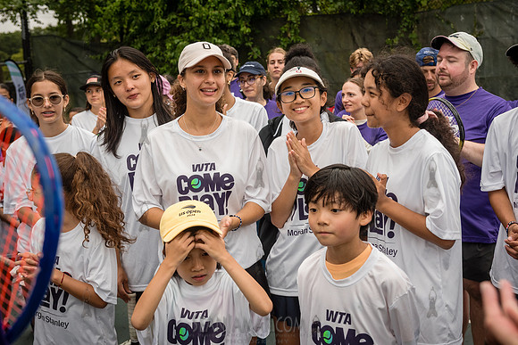 CPF Play - WTA + Morgan Stanley Come To Play Clinic - Cunningham