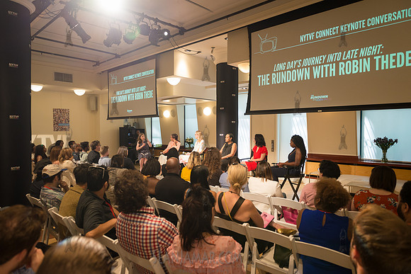 NYTVF CONNECT KEYNOTE CONVERSATION - The Rundown With Robin Thede - Helen Mills - NYC - 2018