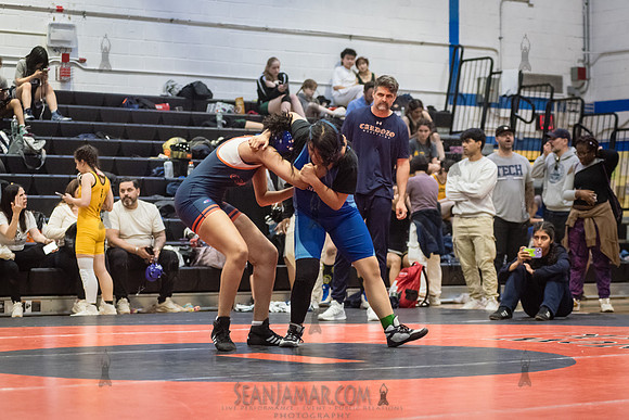 PSAL Girls Individual Championships - Harry S Truman HS - NYC -