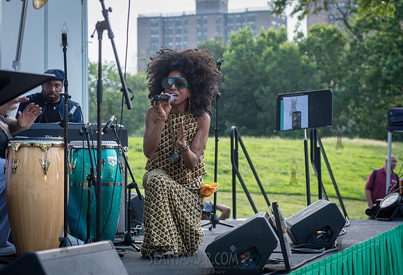 Sista Zock - NYC SummerStage - Gil Scott Heron Tribute - St Mary