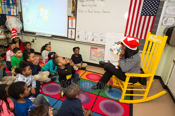 Read Across America - Camden St School - Newark NJ - 2018