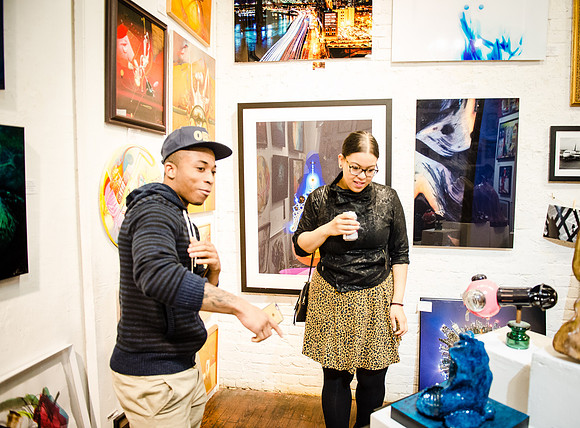 First Friday Pop Up Art Show & Music Showcase - Ward Nasse Gallery - SOHO NYC - May 2015