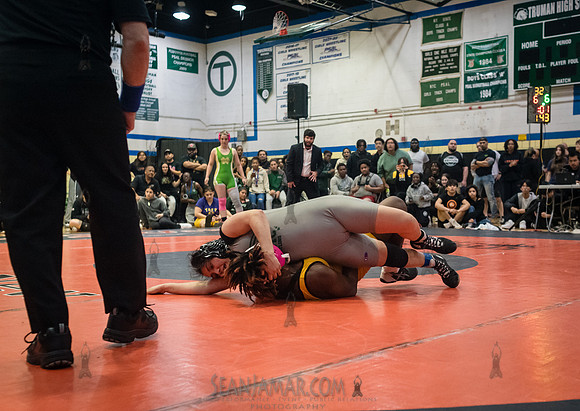 PSAL Girls Individual Championships - Harry S Truman HS - NYC -