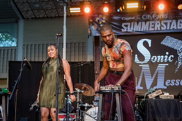 Sonic Messengers - NYC SummerStage - Blacktronica Festival - Mar