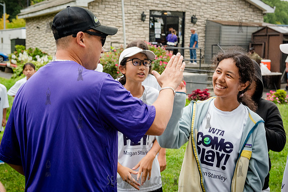 CPF Play - WTA + Morgan Stanley Come To Play Clinic - Cunningham