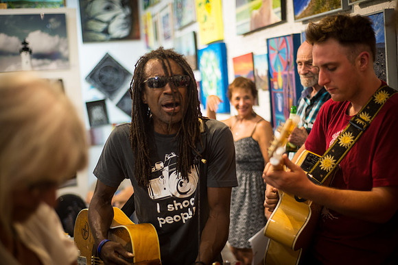 First Friday Pop Up Art Show & Music Showcase - Ward Nasse Gallery - SOHO NYC - Aug 2015