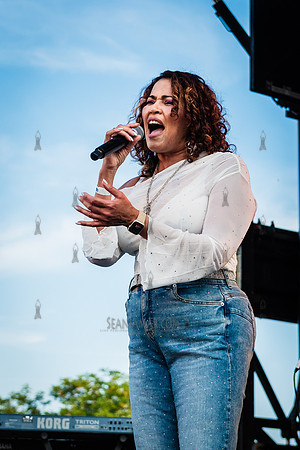 Judy Torres - NYC SummerStage - La Sonora Poncena - Stapleton Wa