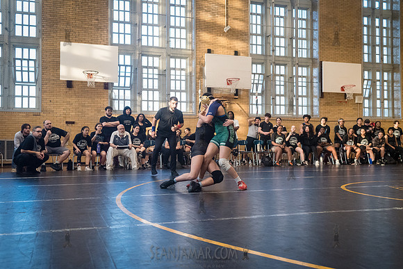 PSAL Girls Team Wrestling Championship - Grover Cleveland HS - N