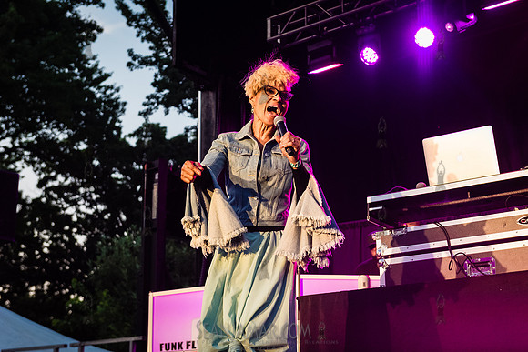 Fonda Rae - NYC SummerStage - Doug E Fresh + Funk Flex Hip Hop A