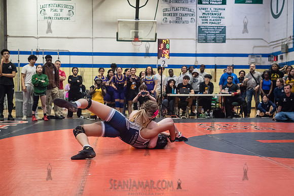 PSAL Girls Individual Championships - Harry S Truman HS - NYC -