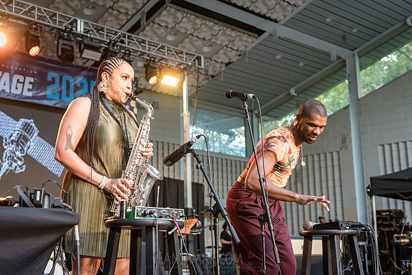 Sonic Messengers - NYC SummerStage - Blacktronica Festival - Mar