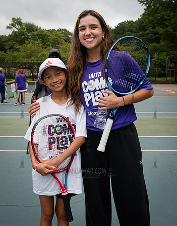 CPF Play - WTA + Morgan Stanley Come To Play Clinic - Cunningham