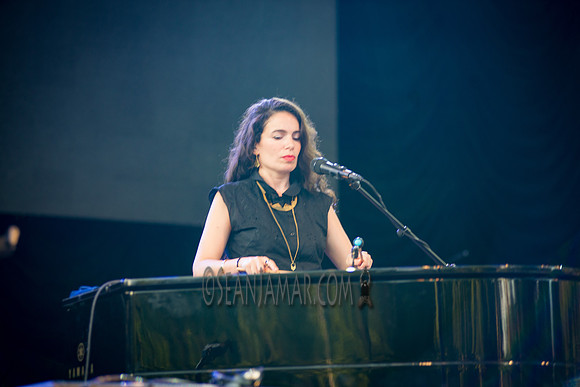 Yael Naim - Fete de la Musique - Rumsey Playfield Central Park - NYC - 2016