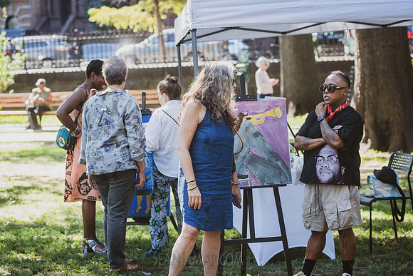 NYC SummerStage - Heath Gallery - We Outside Pop Up Exhibit - Ma