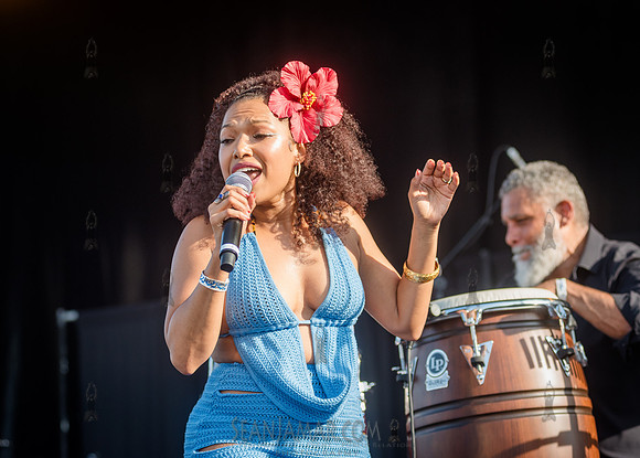 Linda EPO - NYC SummerStage - La Sonora Poncena - Stapleton Wate