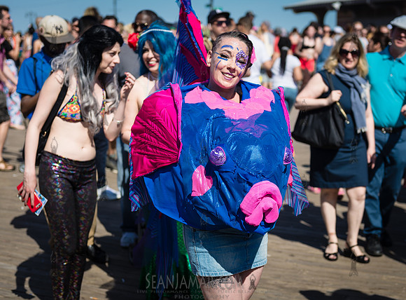 Coney Island Mermaid Day Parade - Coney Island NYC - 218