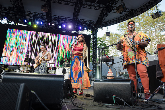 Cimafunk - NYC SummerStage - La India - Rumsey Playfield Central Park - NYC - 2019