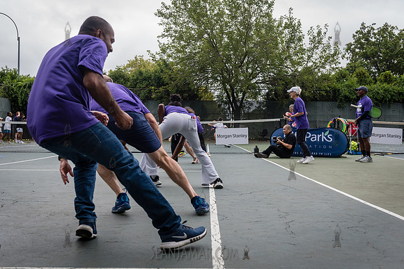 CPF Play - WTA + Morgan Stanley Come To Play Clinic - Cunningham
