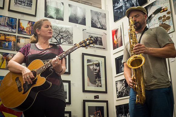 First Friday Pop Up Art Show & Music Showcase - Ward Nasse Gallery - SOHO NYC - Aug 2015
