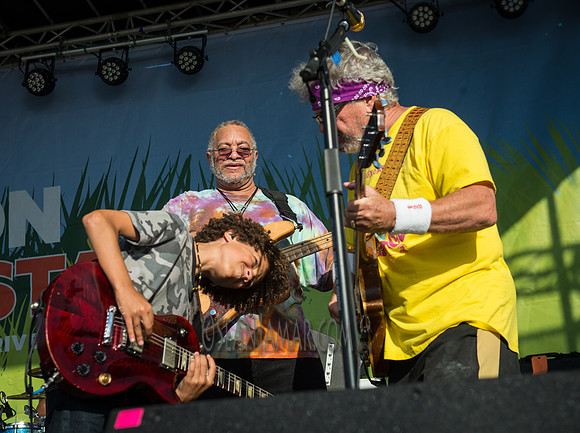 George Porter and The Runnin' Pardners - Soul Revue - Hudson River Stage - Pier 97 - NYC - 2016