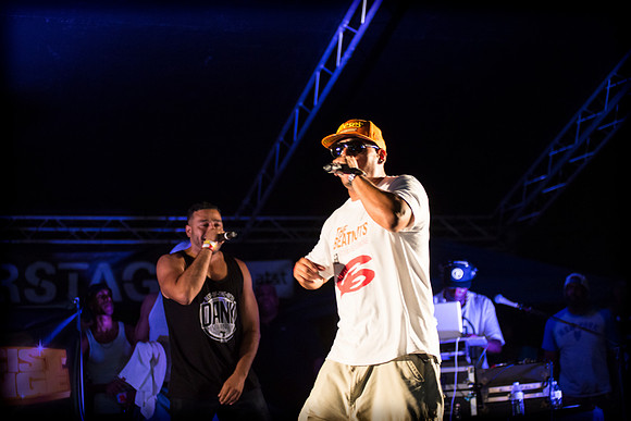 Pshyco Les - DJ Premier vs Pete Rock - East River Park - NYC - 2